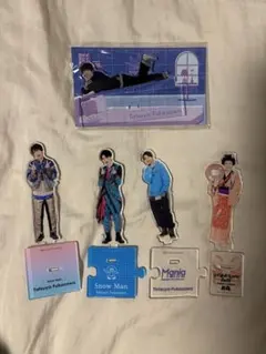 渡辺翔太 深澤辰哉SnowMan アクスタ グッズセット - メルカリ