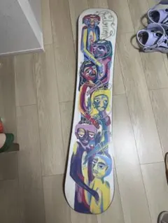 美品 保護フィルム使用 SALOMON ABSTRACT 143cmのサムネイル