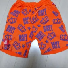 BABY DOLL オレンジ ロゴパンツ