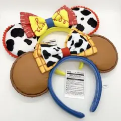 香港ディズニー トイストーリー ウッディ・ジェシー カチューシャ