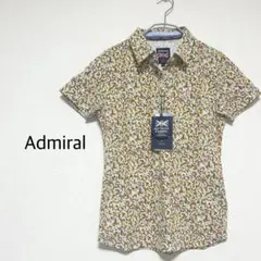 未使用タグ付き Admiral リバティプリント ポロシャツ ゴルフウェア