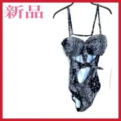 【新品】水着【新品】fifth  フィフス  水着　ペイズリー柄　ビキニ風