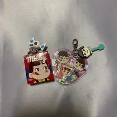 ペコちゃん お菓子のめじるしアクセサリー2026 ミルキー　ペコポコチョコレート
