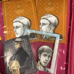進撃の巨人 エルヴィン カード ブロマイド スクリア シール