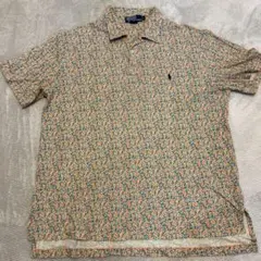 ラルフローレン　ポロシャツ　メンズ　花柄　Lサイズ