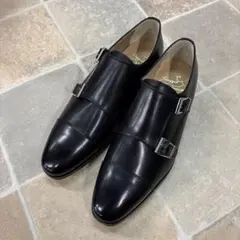 新品❗️ ECCO エコー ダブルモンクストラップ 革靴 黒41/26cmビジネス