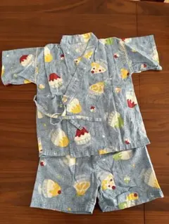 甚平　100サイズ　かき氷柄
