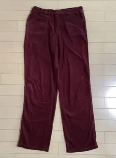 コーデュロイ ワイドパンツ