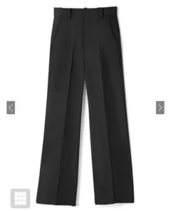 GRL センタープレスストレートパンツ