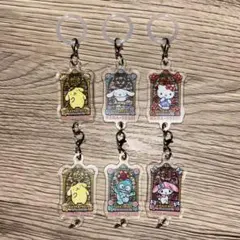 はま寿司　はまっこセット限定　サンリオめじるしチャーム　6個セット