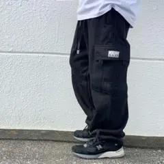 PRO CLUB スウェットカーゴパンツ ブラック
