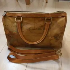 A*S様 PRIMA CLASSE（プリマクラッセ）地図柄ボストンバッグ