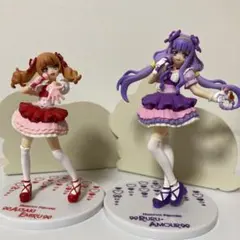 HUGっと!プリキュア マシェリ アムール ルールー えみる フィギュア バンダイ HUGっと！プリキュア キューティーフィギュア3