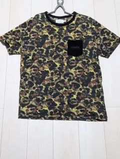 COACH コーチ カモフラ風 総柄 Tシャツ 国内正規品