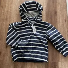 【babyGAP】ハーフジップナイロンジャケット プルオーバーのサムネイル