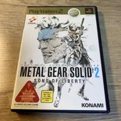 メタルギアソリッド2 SONS OF LIBERTY コナミ殿堂セレクション - メルカリ