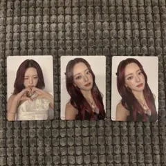 ITZY ユナ Collector 会場限定トレカ３枚セット