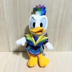 ドナルドぬいぐるみバッジ【レッツ・パーティグラ 】 東京ディズニーランド　美品