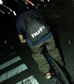 HUF ナップサック ブラック