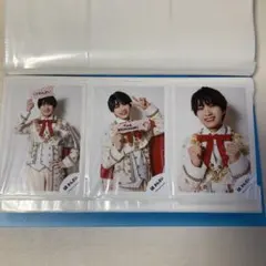 嶋崎斗亜　Lilかんさい　個人 集合 公式写真9枚 プロフカード セット