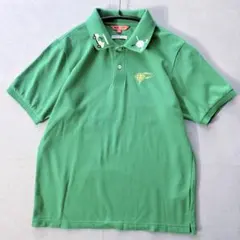 ビームスゴルフBEAMS GOLF ロゴ刺繍半袖ポロシャツメンズS日本製