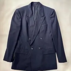 COMME CA DU MODE ネイビー ダブルブレストジャケットスーツ