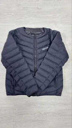 Marmot 黒色M ダウンジャケット ノーカラーのサムネイル