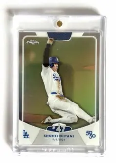 topps2024大谷翔平 50/50 リフレクター 盗塁 SB#25 - メルカリ