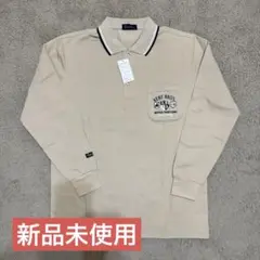 【新品未使用】KENT BROS ケントブロス　ポロシャツ　長袖　ベージュ