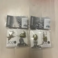 ジョジョ　イヤーカフコレクション　ジョルノ　ミスタ　ゴールド