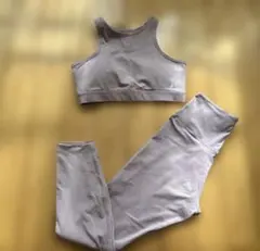 Nike DRI-FIT ヨガウェア Mサイズ ピンクグレー