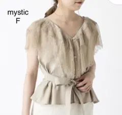 【新品・タグ付き】ミスティック フレンチヴィンテージレース衿 ブラウスのサムネイル