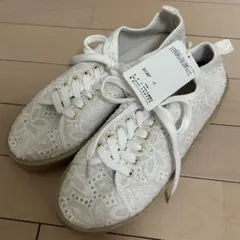 【新品】しまむら　レース　スニーカー　ジュートのサムネイル
