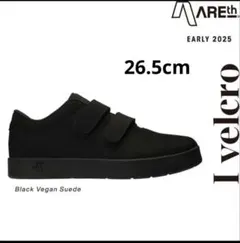 AREth I VELCRO ALL BLACK アーススニーカー　ベルクロのサムネイル