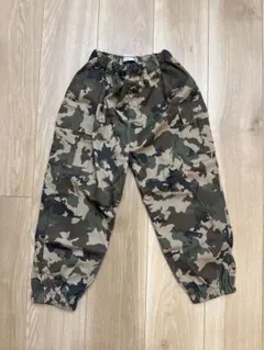 ルルモーメント　迷彩　ロングパンツ　長ズボン　120cmのサムネイル