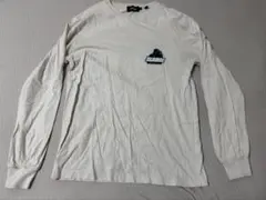 XLARGE エクストララージ ロンT OGロゴ 水色 ホワイト S