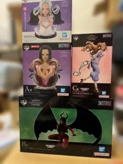 ワンピース一番くじ フィギュア4点セット