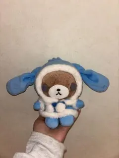 チョコミントカラー アザラシ ぬいぐるみ マフラー付き - メルカリ