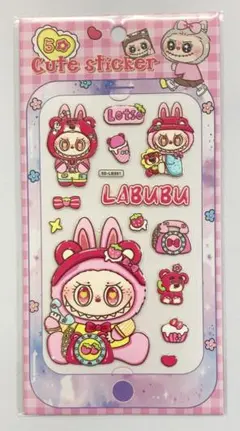 ラブブ　エンボスシール　2シートセット