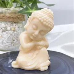 天然 アイボリーナッツ お釈迦様の置物