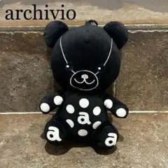 archivio アルチビオ ぬいぐるみポーチ ドット ボールケース ベアゴルフのサムネイル