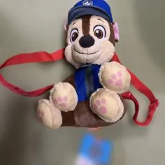 パウ・パトロール ぬいぐるみリュック　チェイス