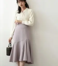 ドレープマーメイドスカート プロポーションボディドレッシング