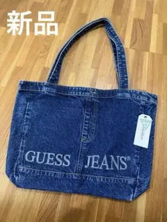 GUESS ゲス デニム ビッグトートバッグ ハンドバッグ ギャル Y2K 