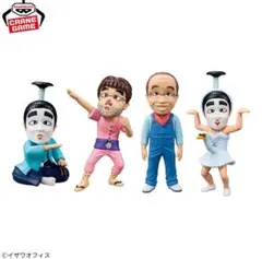 新品】志村けん ワールドコレクタブルフィギュア 全4種セット【人気