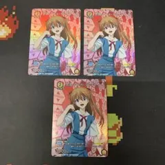 ユニオンアリーナ 式波・アスカ・ラングレー ユニチケゲットバトル プロモ 3枚