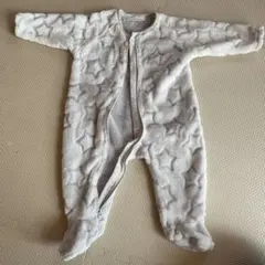 next baby 星柄ロンパース グレー