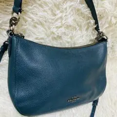 極美品 COACH チェルシー クロスボディ 2way ワンショルダー ホーボー