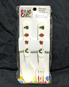 ♡*様 はらぺこあおむし　Eric Carle メラミンスプーン・フォークセット