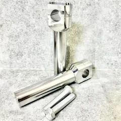 ハンドルライザー 25mm ライザー 6インチアップ アルミ合金 ブラック 